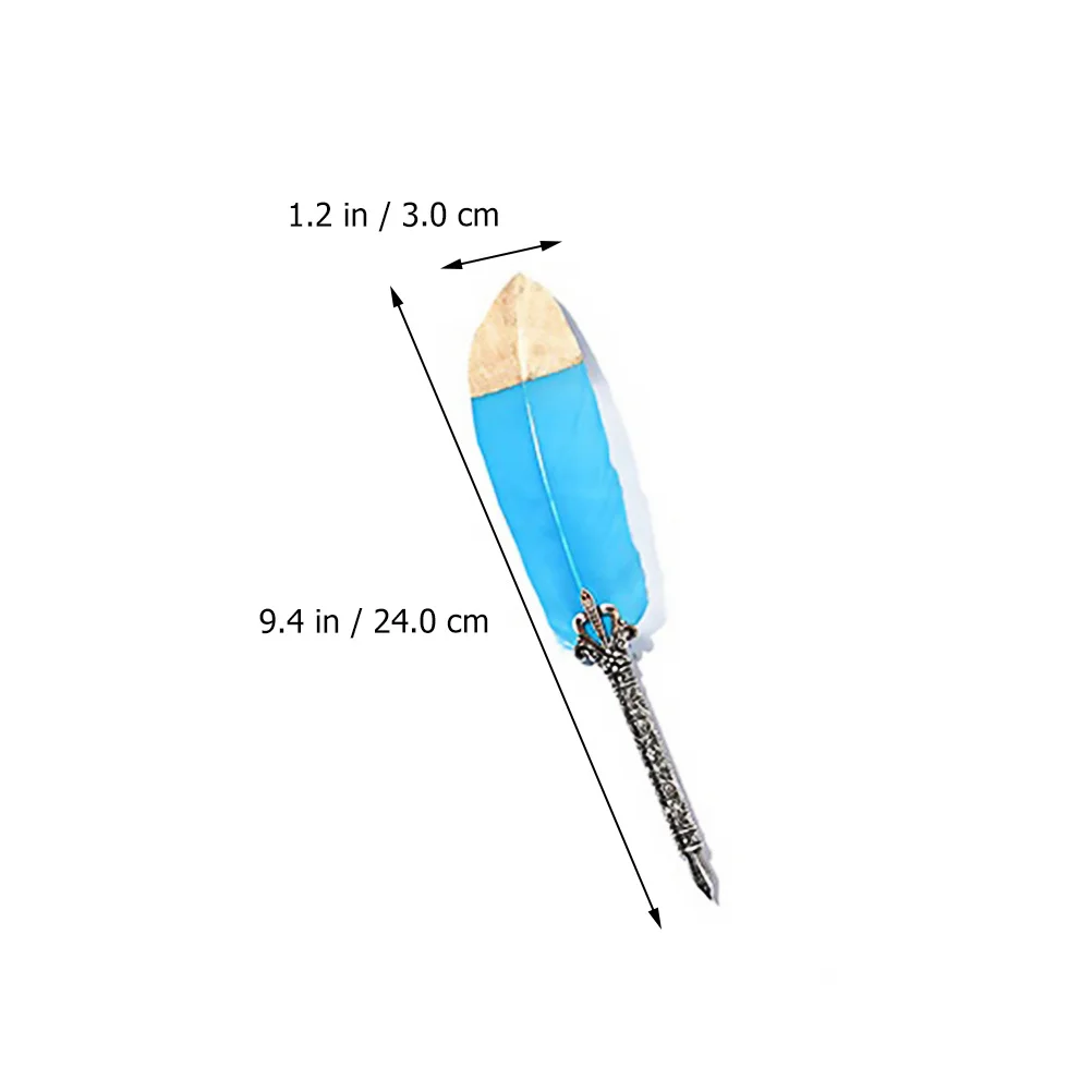 Vintage Dip Pen Calligraphy Set Smooth Writing Fountain Nib Retro Quill Ink Pen Gift Perfect for Drawing Writing