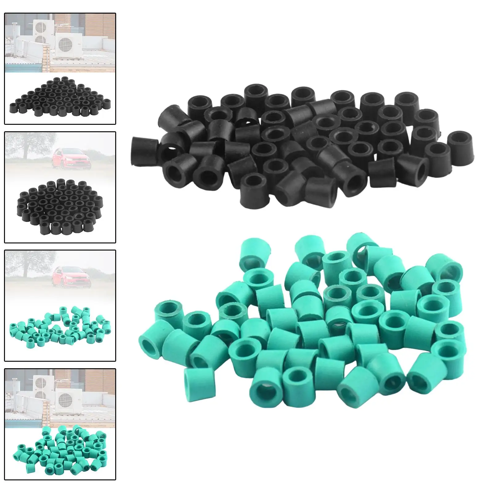 50x Charging Hose Sealing O-ring Car Auto Vehicle Repair Washer Electric Home Appliances Waterproof Car Air Conditioning Devices