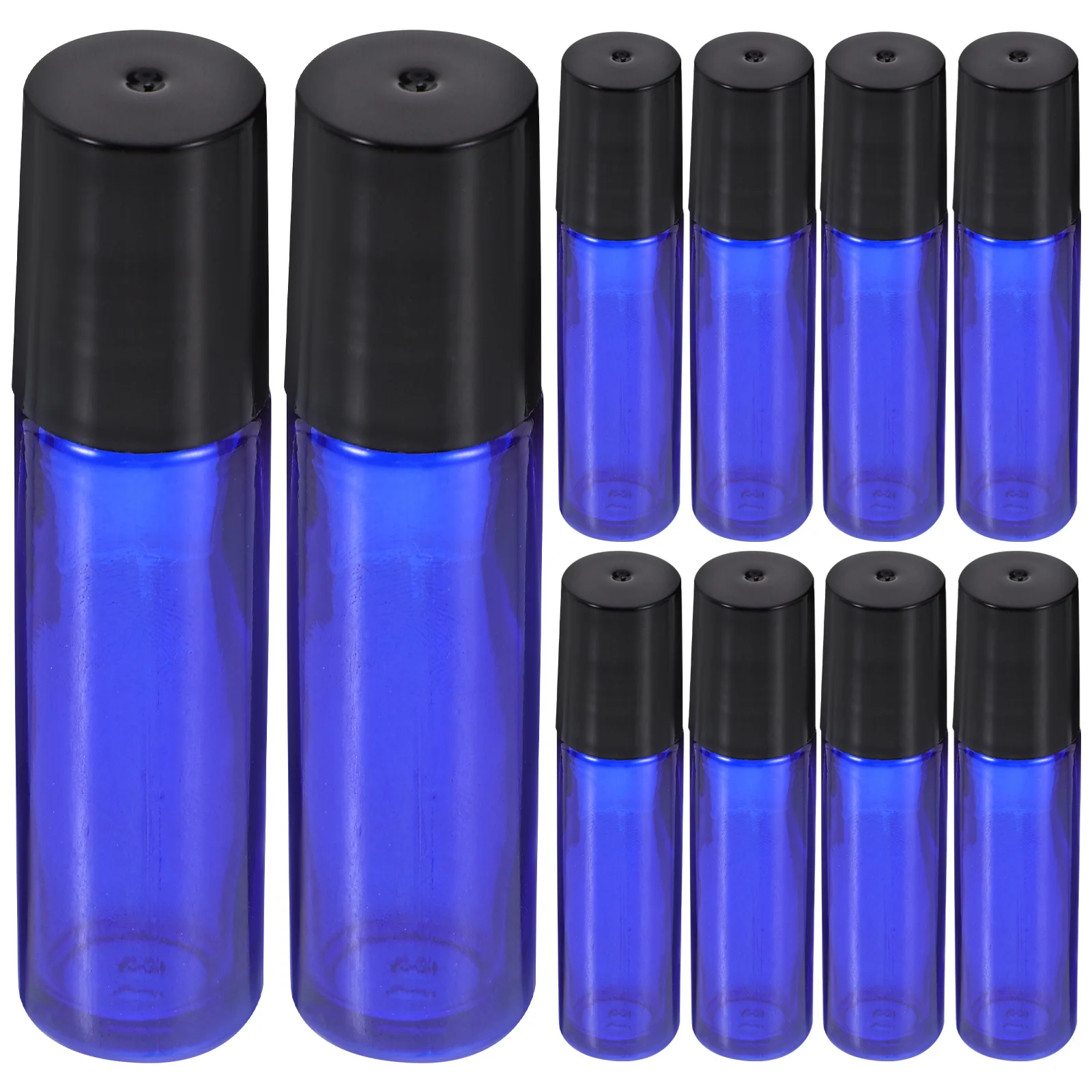 

10 Pcs Leakproof Essential Oils Bottles Glass Roll-on Liquid Roller Exquisite Container