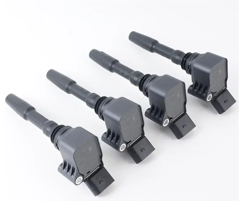 

4 PCS IGNITION COIL For AUDI A1 A3 A4 A5 A6 Q5 TT SEAT LEON SKODA OCTAVIA VW EOS GOLF VI VII 1.8 2.0TFSI 06K905110G 06L905110D