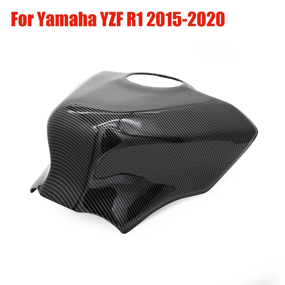

Motorcycle Carbon Fairing Oil Fuel Gas Tank Front Cover Guard Protect For Yamaha YZF R1 YZFR1 2015 2016 2017 2018 2019 2020