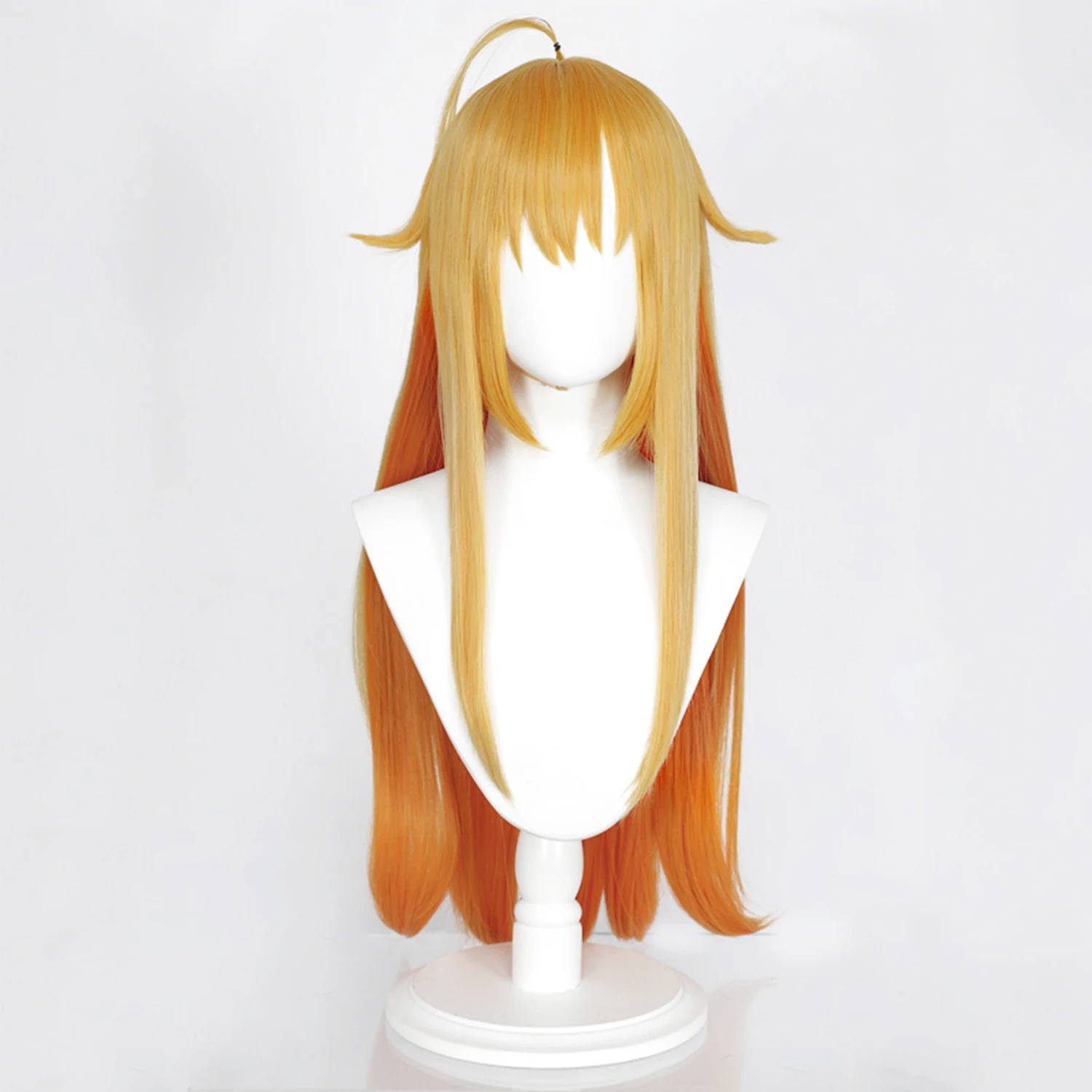 Cosplay Wig My Deer Friend Nokotan Anime Wig Koshi Torako Ombre Yellow Anime Game Role-Play Wig Long Female Anime Synthetic Wig