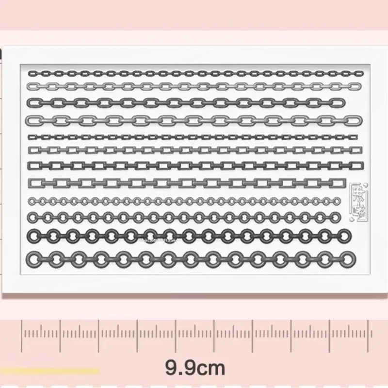 Clay Specific Belt/rope/chain All-in-one Mold DIY Handmade Clay Soft Pottery Decorative Chain Lanyard Detail Accessories Mold