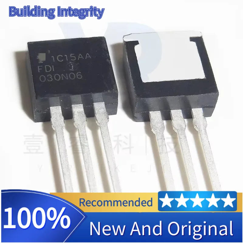 10PCS   100%Original stock  New  FDI030N06   120A 60V TO262