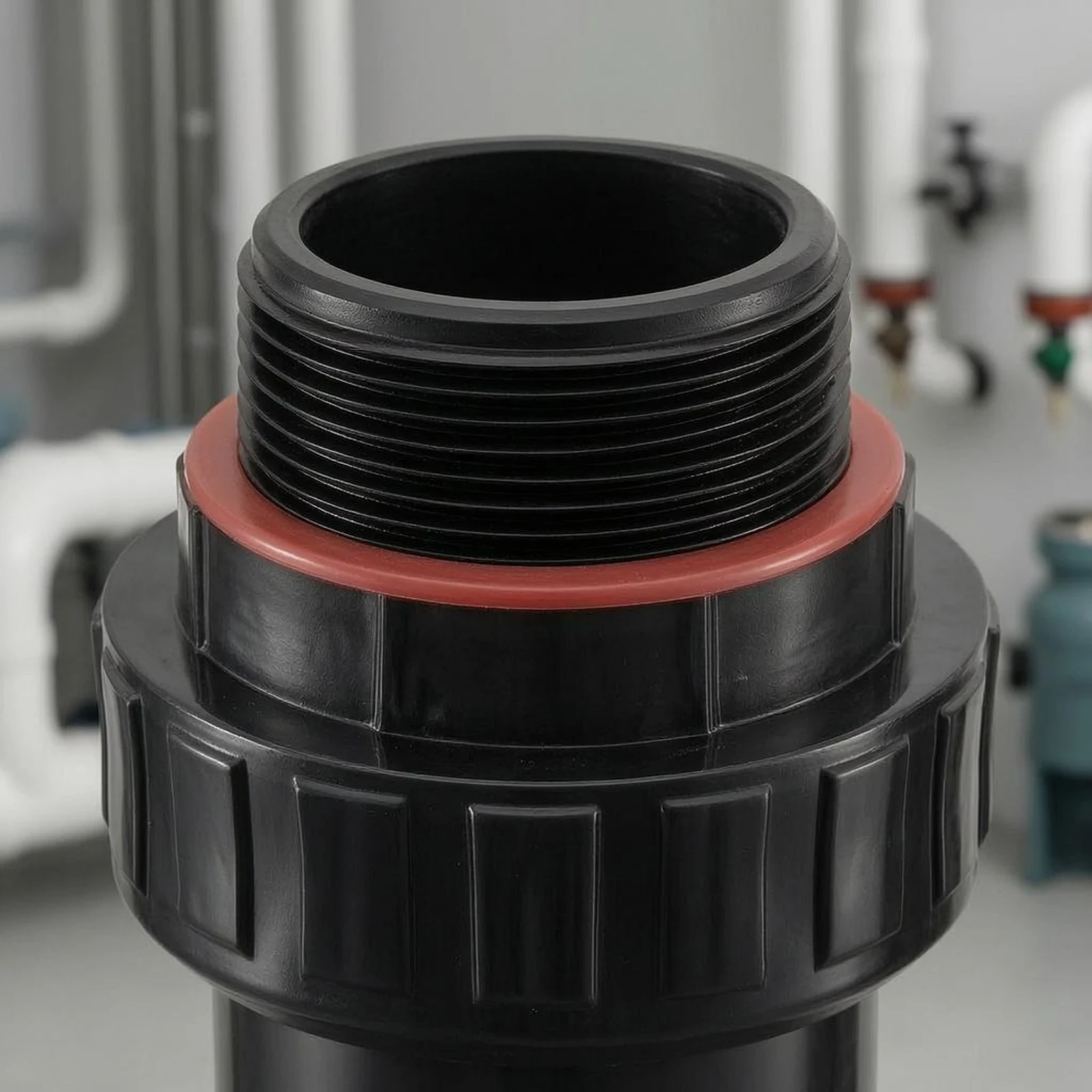 

Pool Pump Union Connector Sealing Sealing Gasket Pool Pump Connector Quick Connect Fitting Sand Filter Compatible Cylindrical