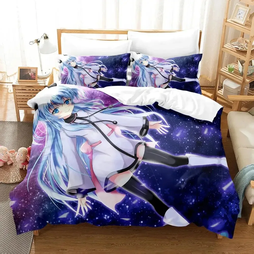 

Anime Sora No Method Celestial Method Bedding Set Boys Girls Twin Queen Size Duvet Cover Pillowcase Bed Kids Adult