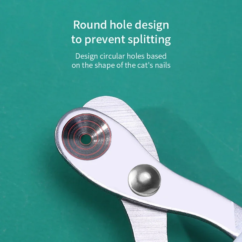 1/2/3pcs Pet Nail Clippers Cat and Dog Nail Clippers  Round Hole Nail Clippers Dog Double Hole Small Blind Scissors