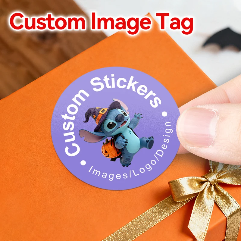 Personalized Disney Stitch  Stickers | Custom Cosmetic Logo&School Supplies Organization  HD Printing Chemical-Free