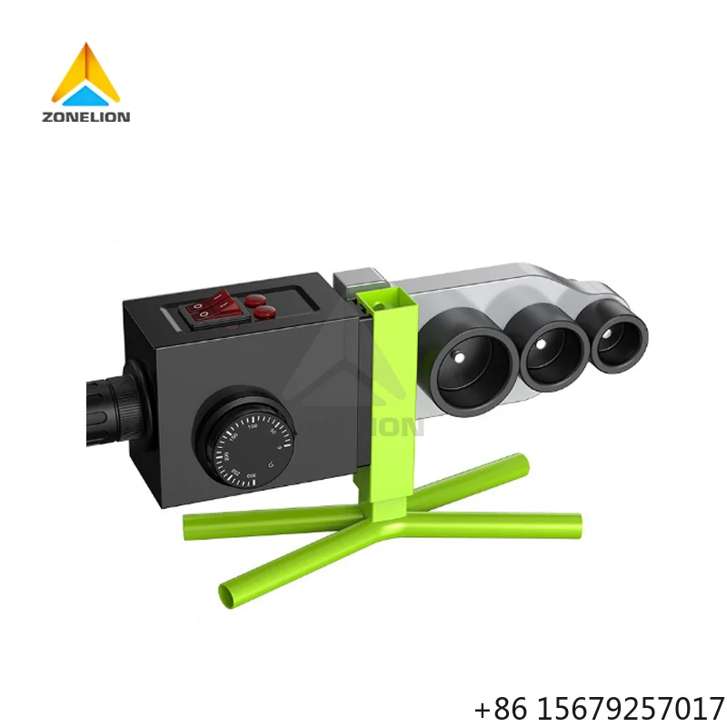 New Portable Rechargeable Battery Cordless Electronic Thermostatic Water Pipe Heating Fuser Plastic PPR Welding Hot Melt Machine