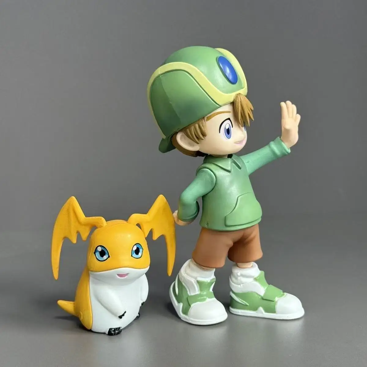 Anime digimon aventura 5-11cm takaishi takeru figura patamon figuras de ação pvc coleção modelo brinquedos crianças presentes