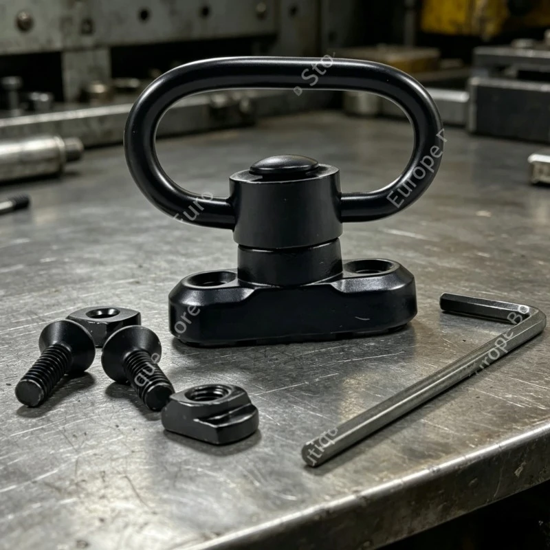 Metal Floating Cup Swivel Loop MLOK QD Sling Mount for Outdoor Sport Tactical Single Double Point Sling Model Accessories