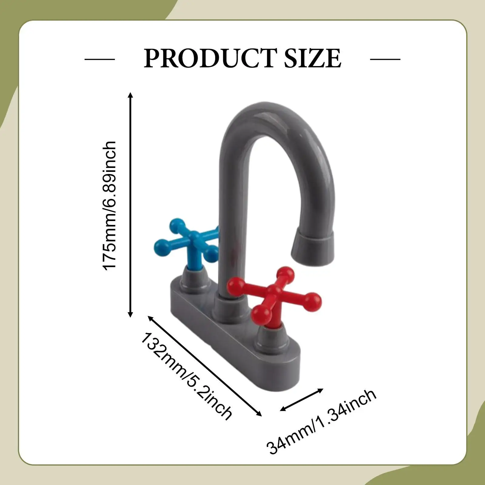 لعبة المطبخ التظاهري، حوض صغير وصنبور ممتع للأطفال من سن 3 إلى 6 سنوات للأطفال