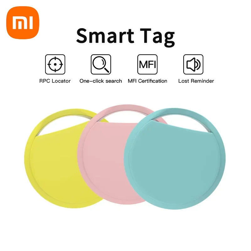 Xiaomi Smart Tag for IOS Apple find my apple with Anti Lost Item Locator for Luggage Suitcase Key Finder Bluetooth Tracker GPS