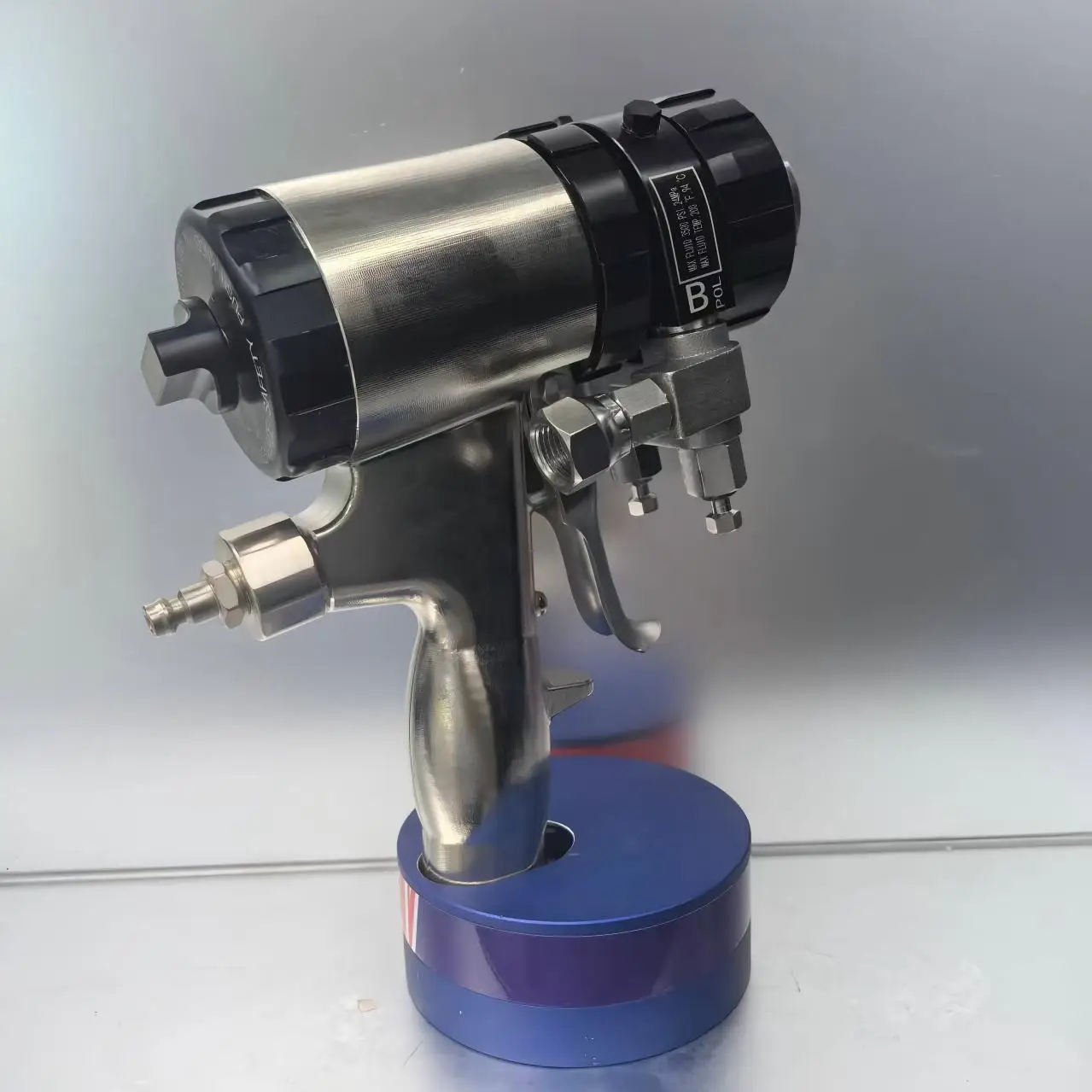 Airless Spray Gun, 7250PSI High-pressure Polyurethane, Stainless Steel, for Architectural Wall Spraying, Durable and Efficient