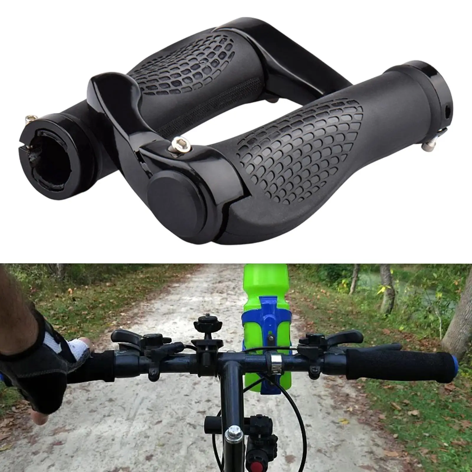 

2 шт. ручки для руля велосипеда, простая установка, запасная часть, легкие аксессуары