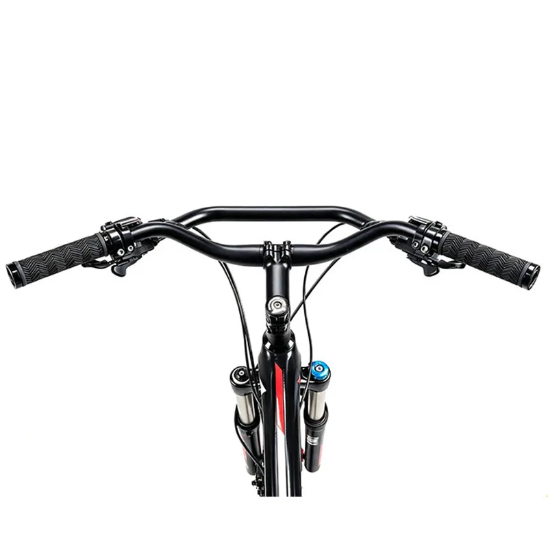 `FMFXTRA 31.8mm Aluminum Bicycle M Handlebar 640mm Welded Extension Mount Crossbar Riser Bar For Mountain Bike E‑Scooter BMX`