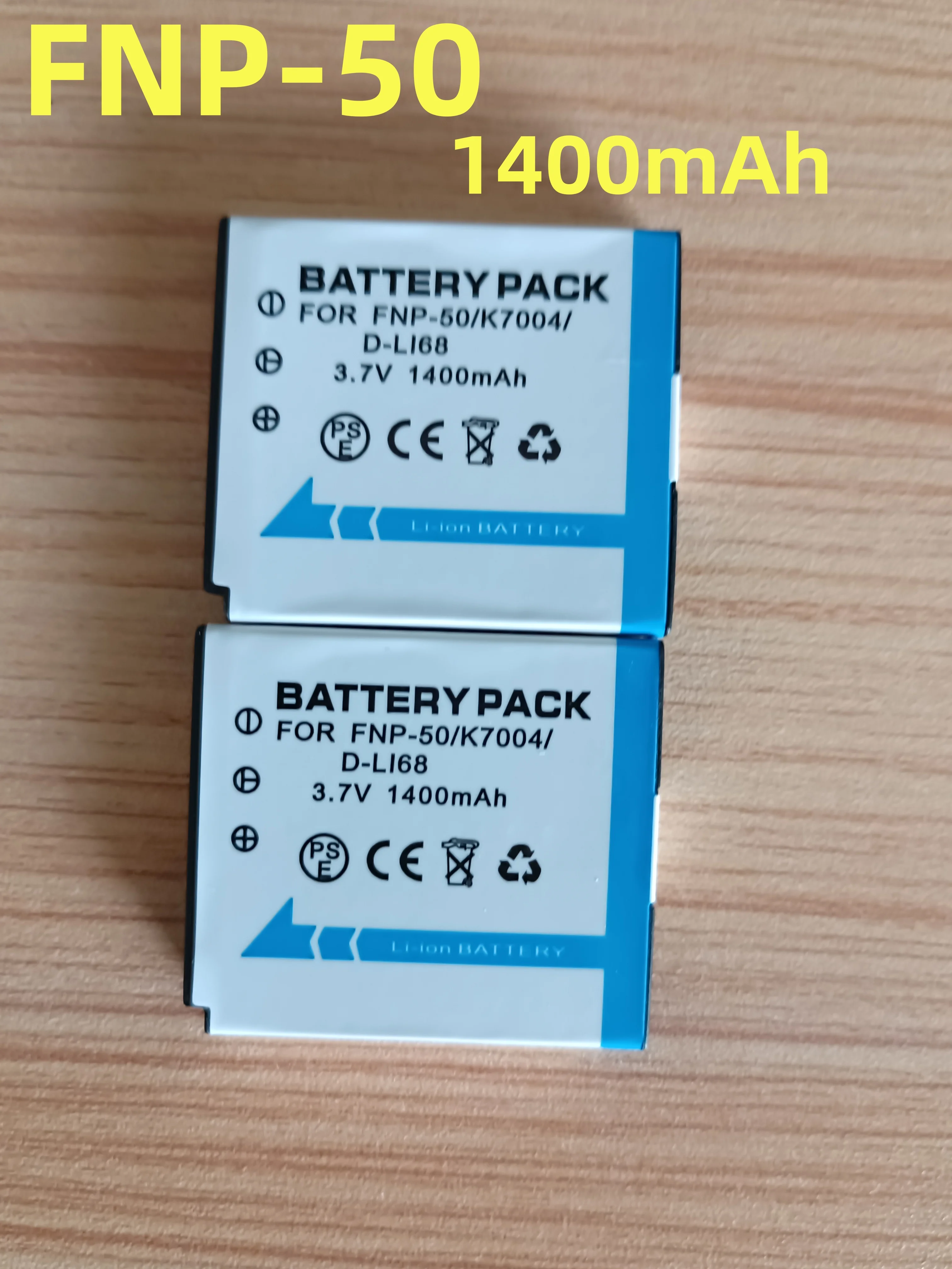 

1400mAh NP-50 NP 50 D-Li68 DLi68 KLIC-7004 Camera Battery or Charger For Fujifilm X10 X20 F200EXR F75EXR F70EXR F80EXR Battery