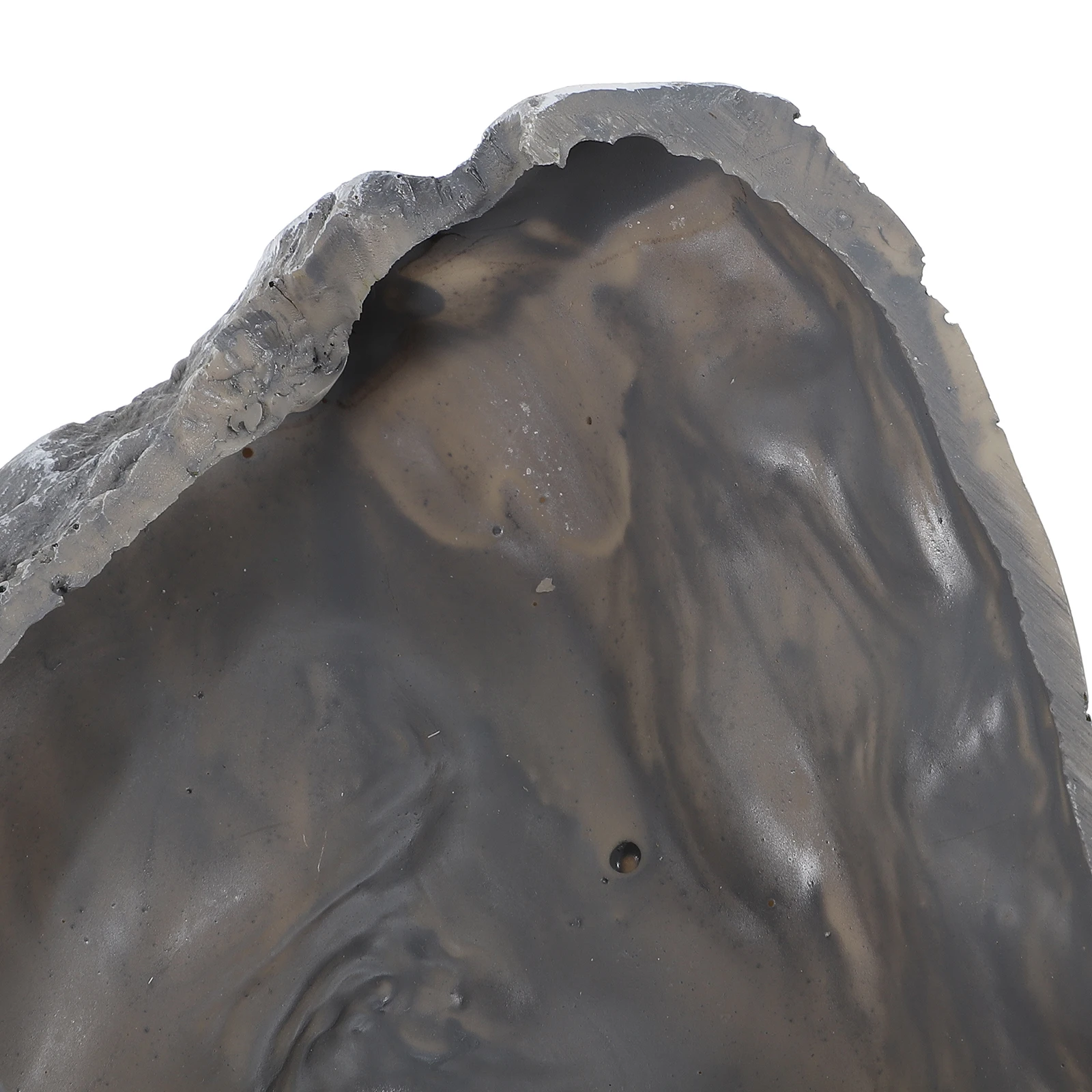

Rockery Decoration Small Reptile Resin Cave Container Hide Tank Aquarium Accessory Hideout