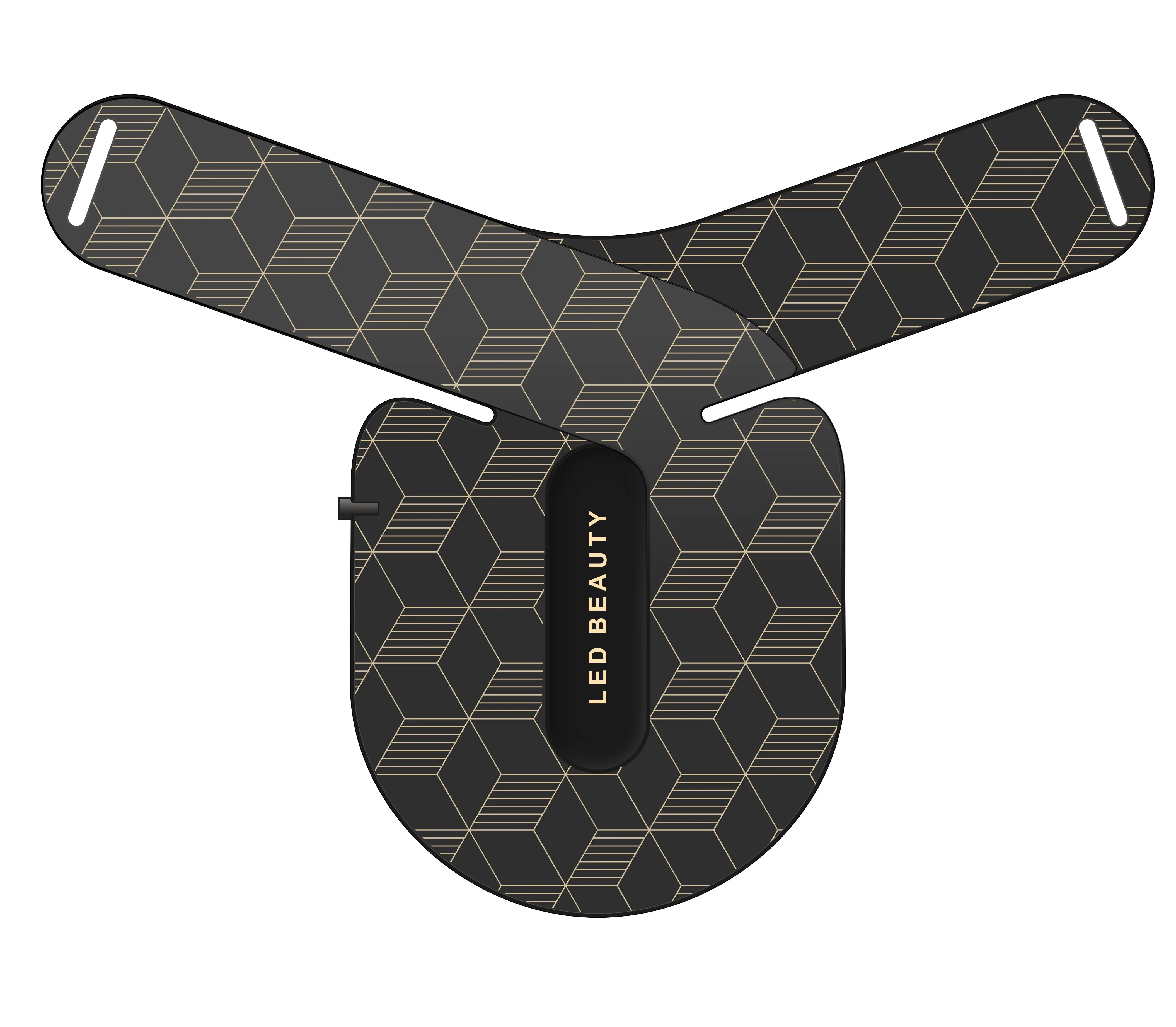 Fabriekslevering Gezichtshalsmasker Rode Led Pdt Fotonlicht Gezichtsschoonheid Schoonheidstherapie Foton Led Gezichtsmasker Lichte auto