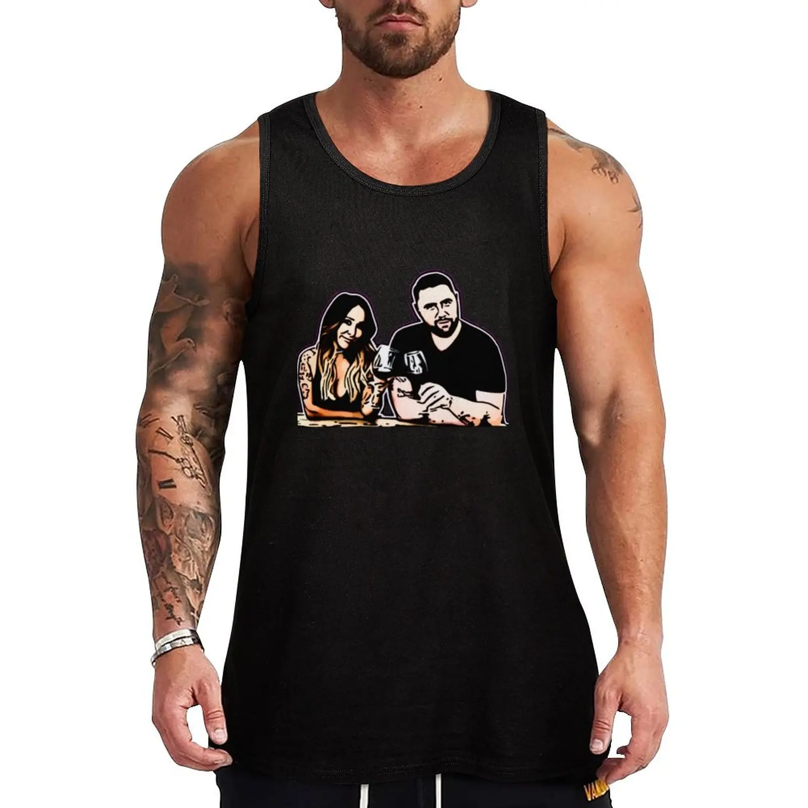 It's Happening With Snooki & Joey Tank Top fitness clothing for men singlet for men Man summer clothes