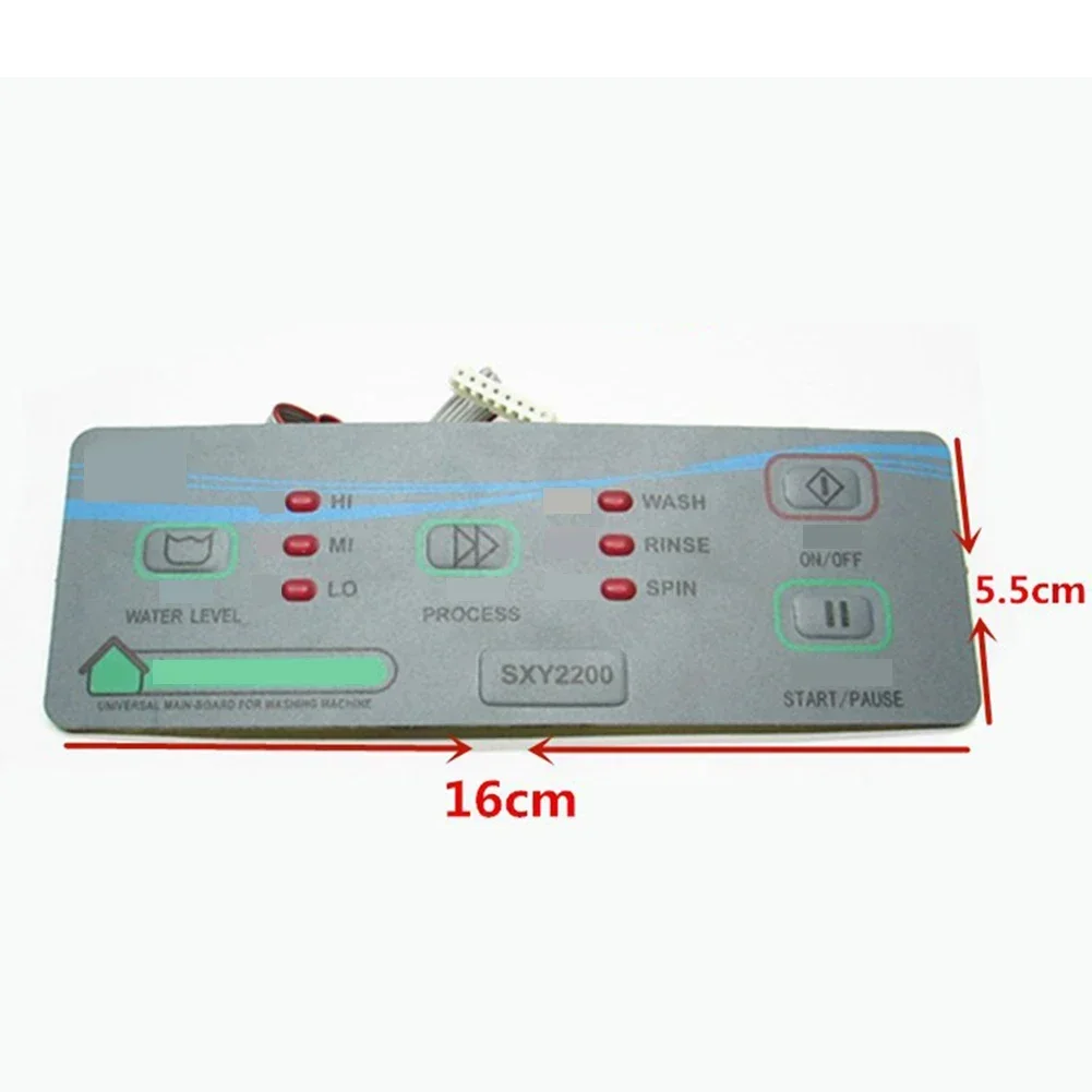 1 ADET SXY2200 Çamaşır Makinesi devre Kontrol Paneli 16X5.5 cm Tam Otomatik Çamaşır Makinesi Malzemeleri