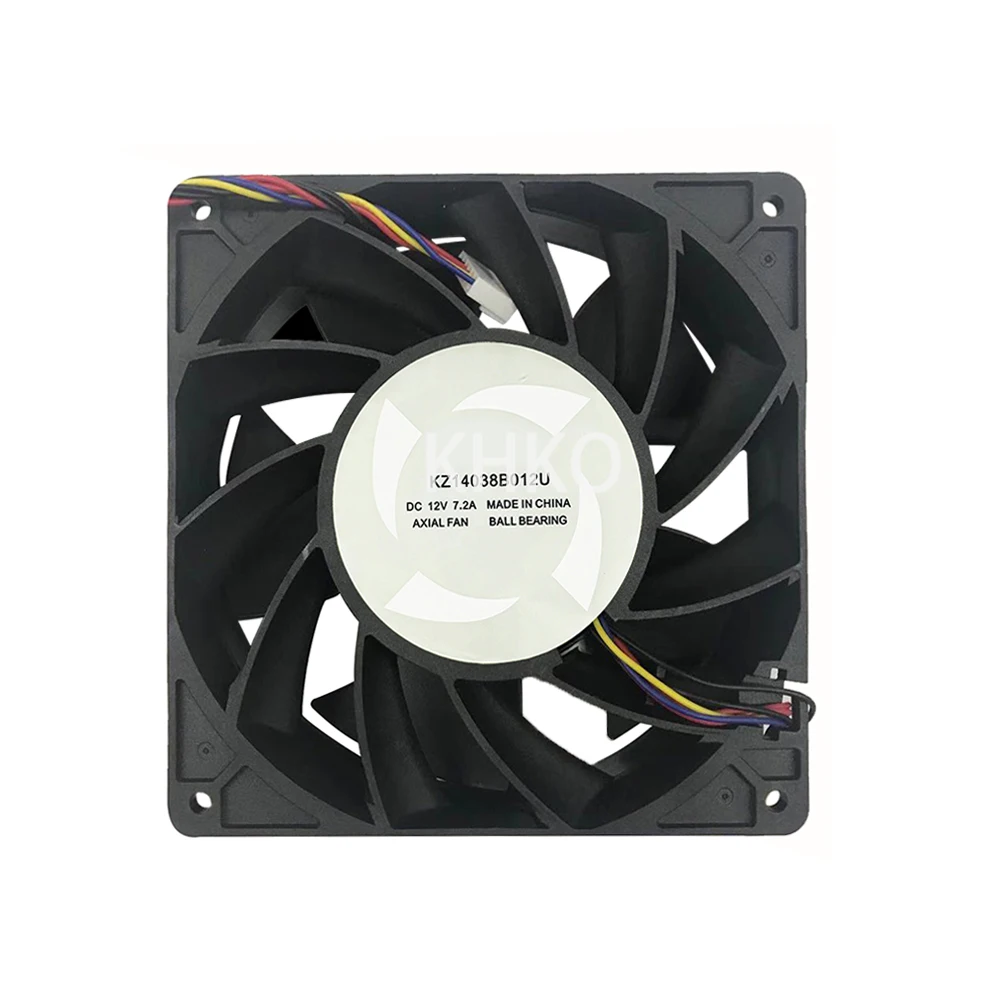 

New Original High Power Cooling Fan KZ14038B012U 12V 7.2A 14cm For Whatsminer M20S M21S 7500RPM 86W Fan