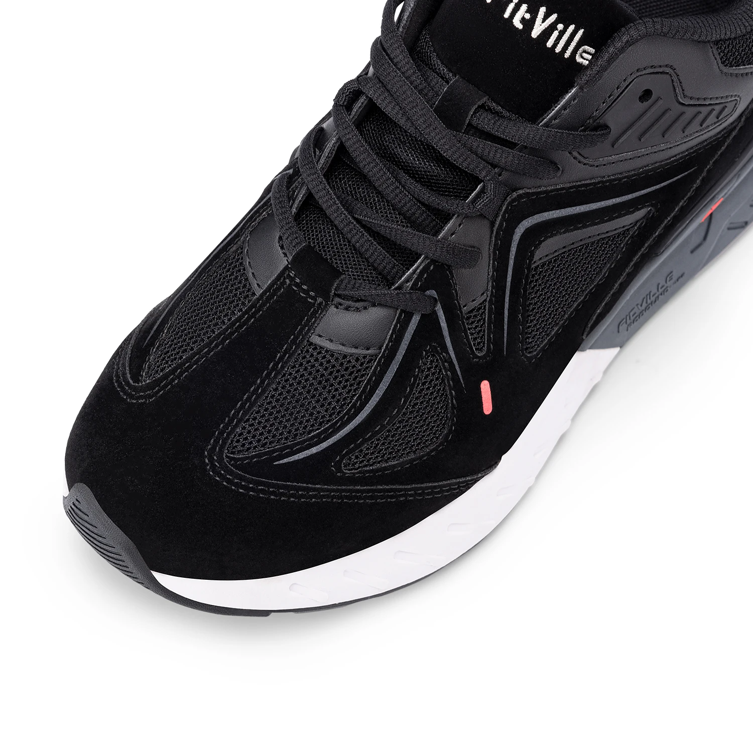 Women's FitVille Wide-Fit Lace-Up Sneakers — size and design detail 29