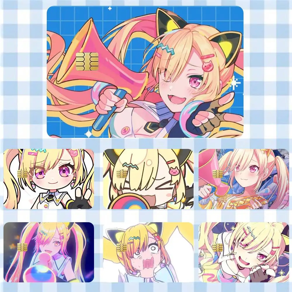 

Nakamachi Arale Dandori Band Dream Sticker Film Tape Skin for Credit Card Debit Card Waterproof Stickers Cartoon