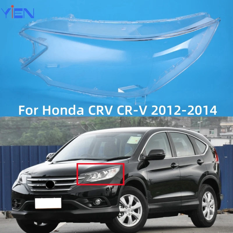 

Для Honda CRV CR-V 2012 2013 2014 Accesorios Para El Coche Замена прозрачных ПК фары Стекло автомобиля Корпус