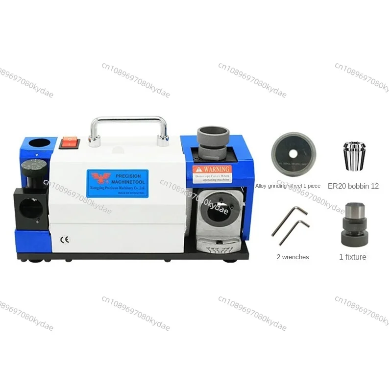 110V/220V 180W High Precision Electric Drill Grinder 3-13mm Twist Drill Bit Sharpening Machine with CBN Grinding Wheel