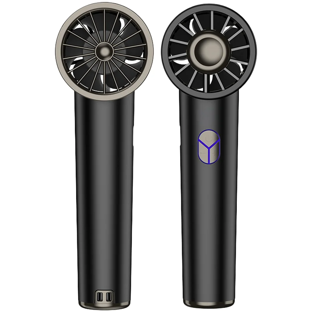 

Портативный вентилятор с USB-зарядкой, 100 регулируемых скоростей, серый, 4000 мАч, 6.5x18.2x5.7 см, легкий и компактный