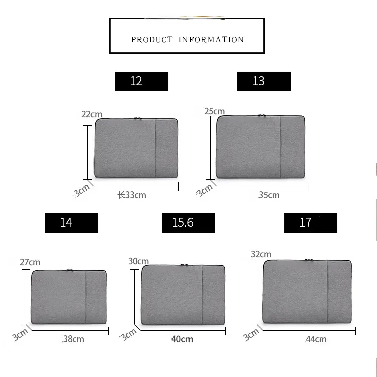 Custodia per Laptop custodia per MacBook Air 13.3 13.6 15 Pro 13 14 15 15.6 15.4 custodia per Notebook impermeabile da 16 pollici per HP Lenovo