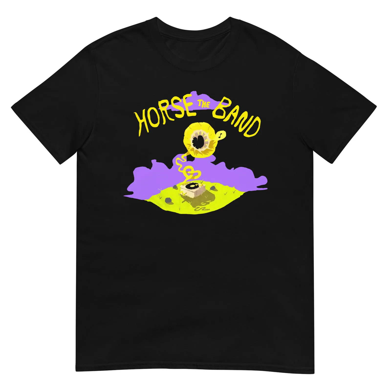 HORSE THE BAND Gramophone Hardcore Nintendocore Band T-Shirt