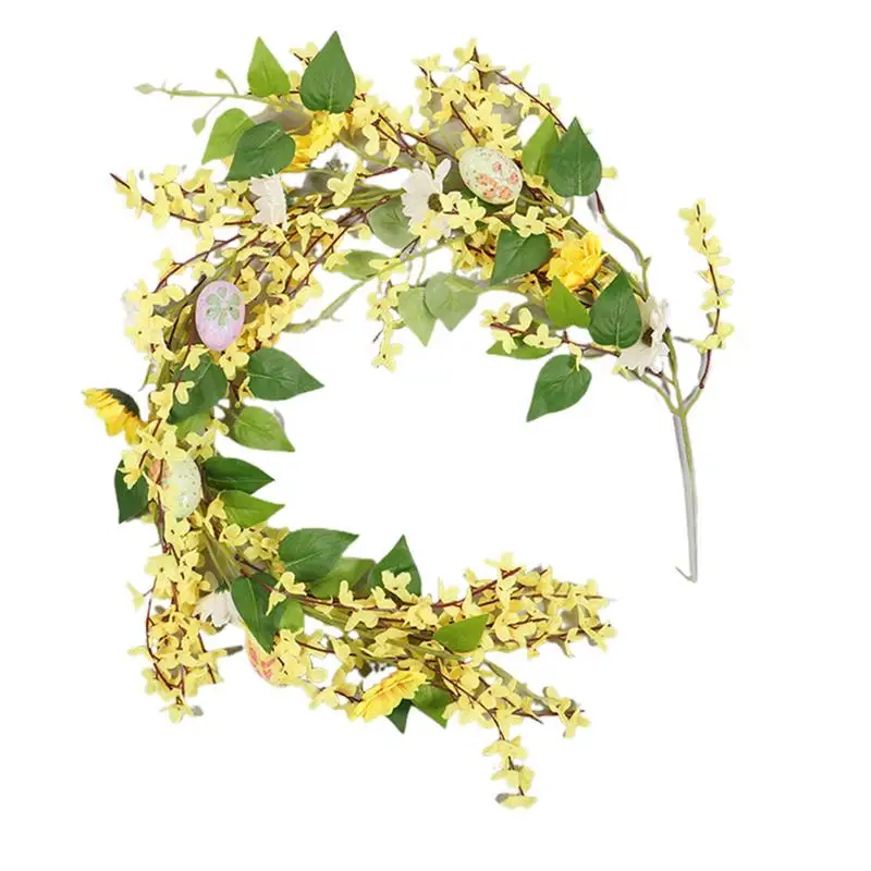 

Flower Garland Decorations Artificial Floral Garland String Light Up Flower Vines 3.28ft Battery Operated Floral Vines