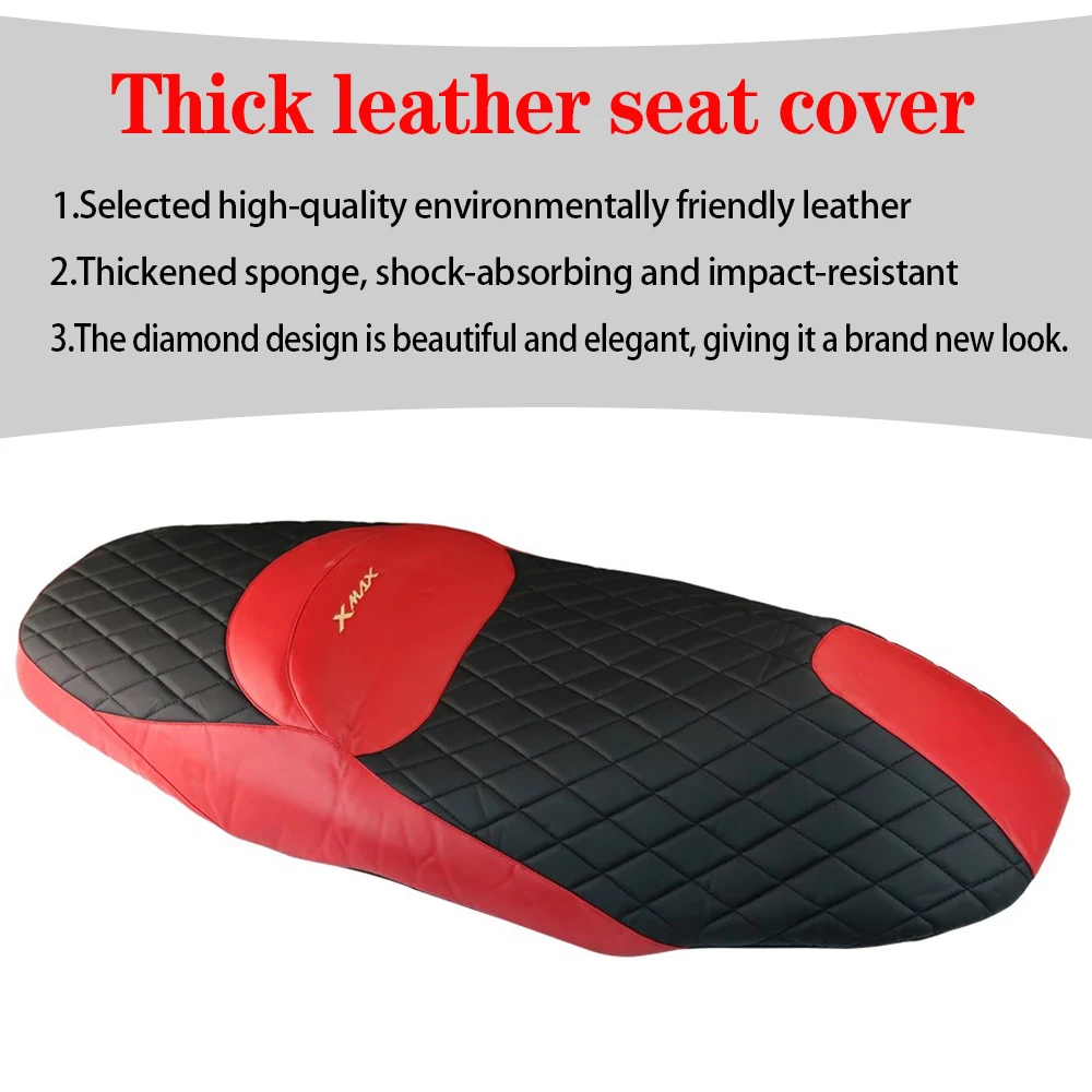 For Yamaha X-MAX300 XMAX125 250 x max250  400 X MAX Modified Seat Cushion Cover Motorcycle Seat Sponge Cushioning Seat Cover