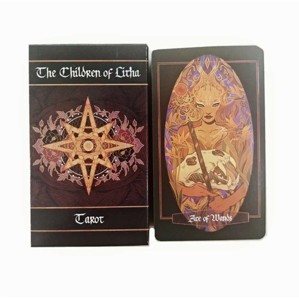 The Children Of Litha Tarot Cards A 78 Deck Oracle English Visions Divination Edition Borad Playing Games