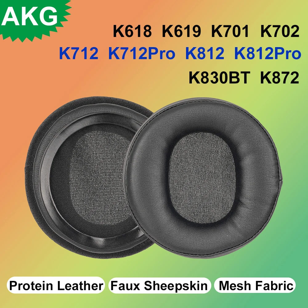 New Design Large Thick Ear Pads Cushion for AKG K618 K619 K7