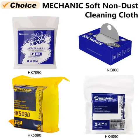 MECHANIC 정전기 방지 먼지없는 천, 카메라 렌즈용 청소 천, LCD 스크린, 먼지 제거 청소 도구, HK7090/5090/4090 NC800 Best5