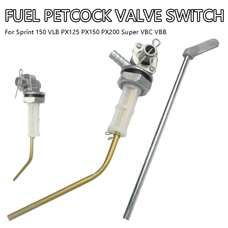 

Fuel Petcock Valve Switch Assy For Sprint 150 VLB PX125 PX150 PX200 Super VBC VBB