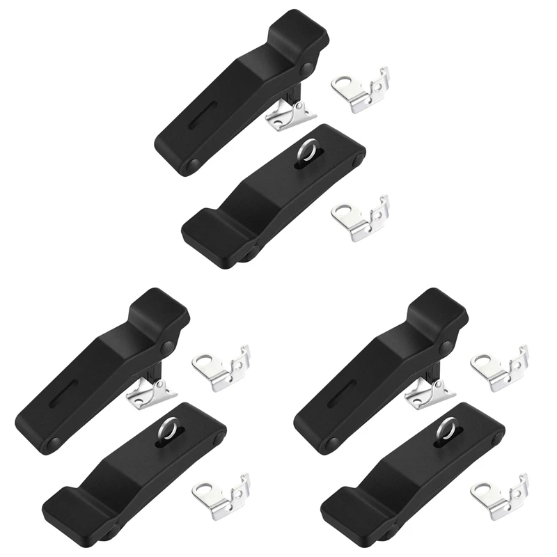 

A48P-2877447 Flexible Rubber Front Storage Rack Latch 4Inch For Polaris Sportsman 500 550 800 850 1000 (6 Pack)