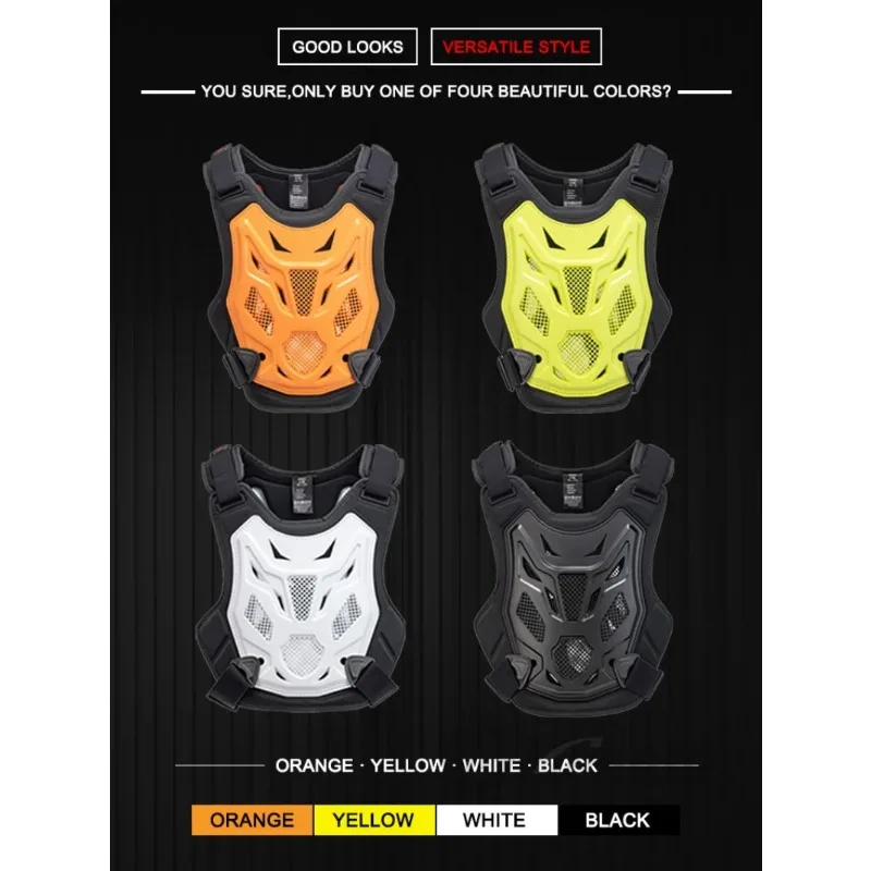 Motocross Body Armor Motorcycle Jacket Motocross Moto Vest Back Chest Protector Off-Road Dirt Bike Protective Gear view 5