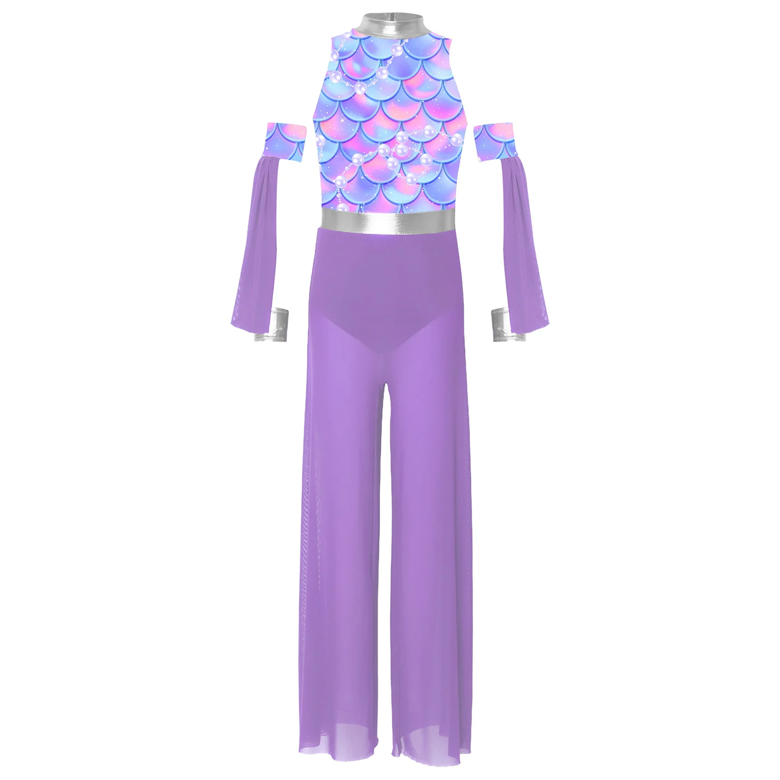 

Костюм для девочек-подростков на Хэллоуин: Гимнастический комбинезон в стиле первобытного племени с встроенными трусиками для лирического танца