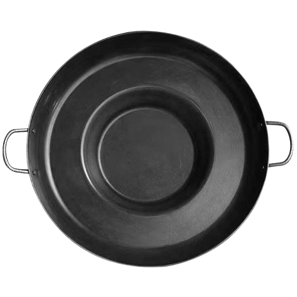 

Metal Frying Pan Flat Base Nonstick Multifunctional Pan for Breakfast Omelets Pancakes Versatile Kitchen Tool Egg Pans Nonstick