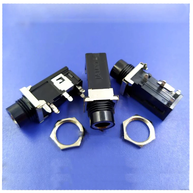 Side Four-pin 6.5 Female Socket Jack Guitar Microphone Microphone Plug Pcb Panel Audio Socket Application Audio Products