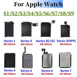 Bilashmart 1 Battery Apple Watch Series 1 2 3 4 5 SE 6 7 8 9 iWatch Batteria S1 S2 S3 LTE S4 S5 S6 S7 S8 S9 38 40 42 44 41 45 mm