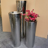 120 cm artificial pot large floor vase decoration high floor plant vase hotel decoration