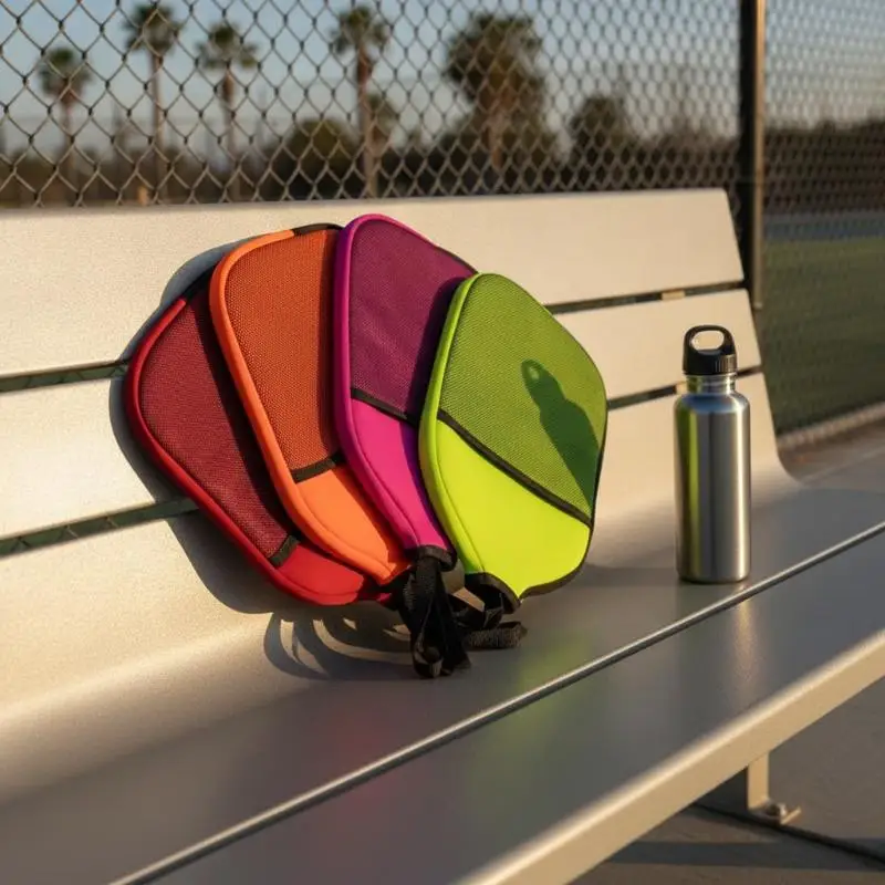 Neoprene Pickleball Paddle Sleeve Soft Lightweight Waterproof Protector Cover Storage Bag Outdoor AccessoryUniversal Box