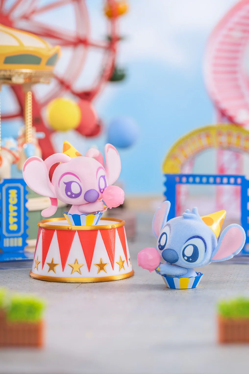 ディズニー ステッチ ミニ ブラインド ボックス カワイイ 映画スター シリーズ デスクトップ オーナメント サプライズ コレクタブル おもちゃ 子供の誕生日 トレンディなギフト