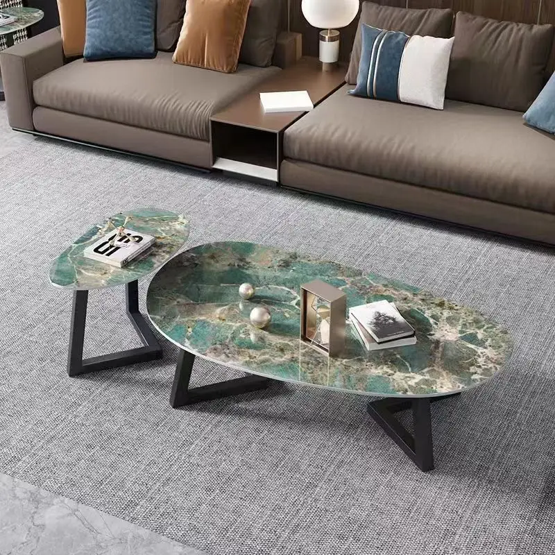 

European Decor Coffee Table Japandi Unique Design Luxury Coffee Table Storage Vintage Mesa De Centro Sala Home Furniture