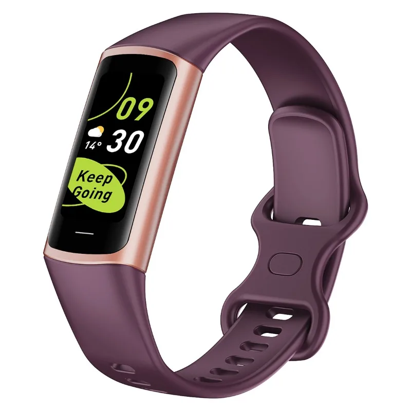 Smart bracelet 1.1 inch Amoled screen heart rate sleep health monitoring exercise step counting